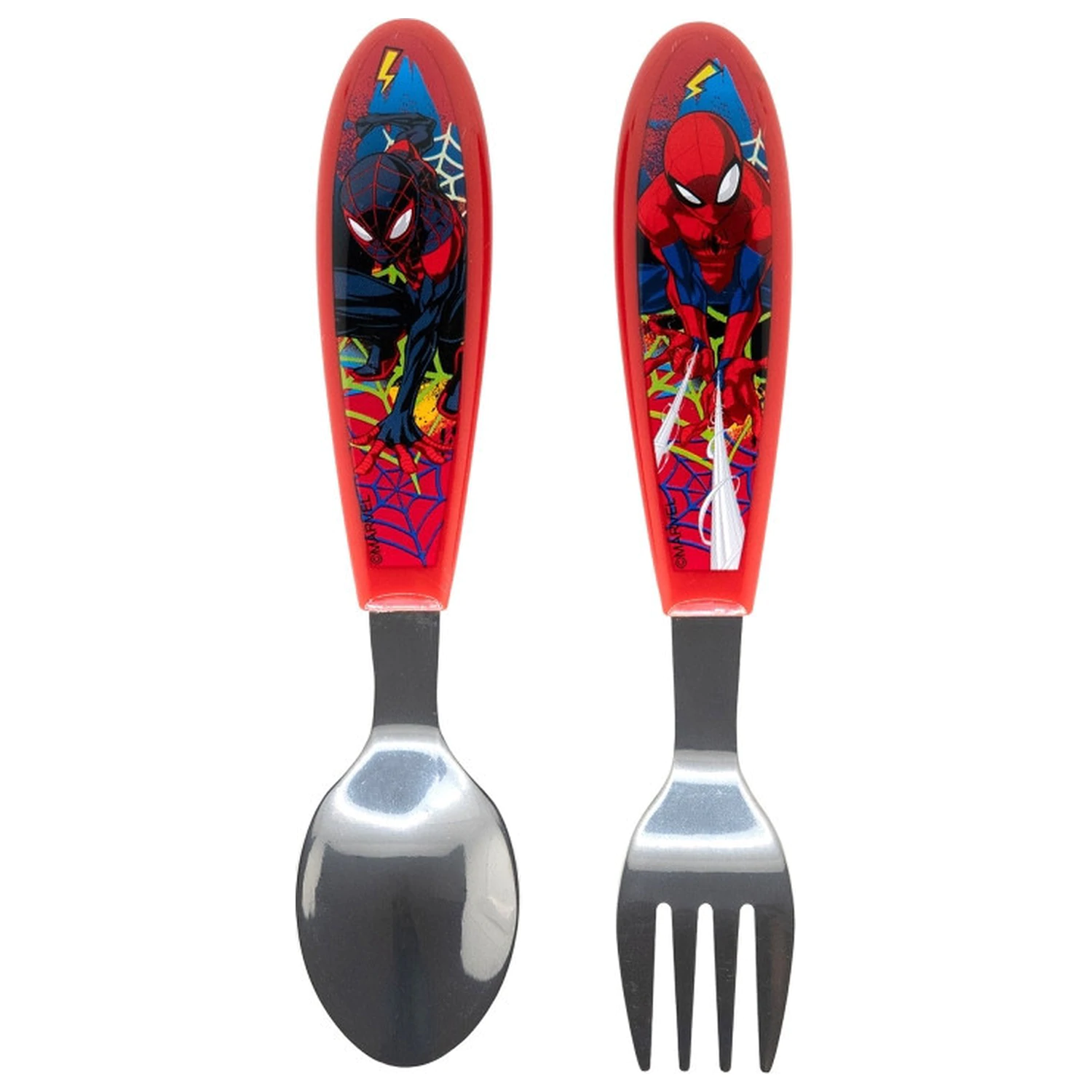Spider-Man Moving Target Kovový príbor Ergo Cutlery Set – 2 kusy produktová fotografia