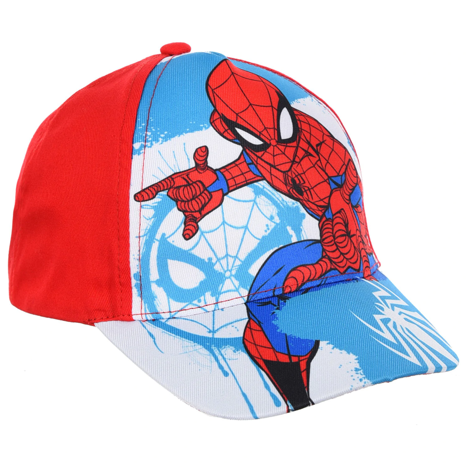 Spider-Man Painted Red detská bejzbalová čiapka 54 cm produktová fotografia