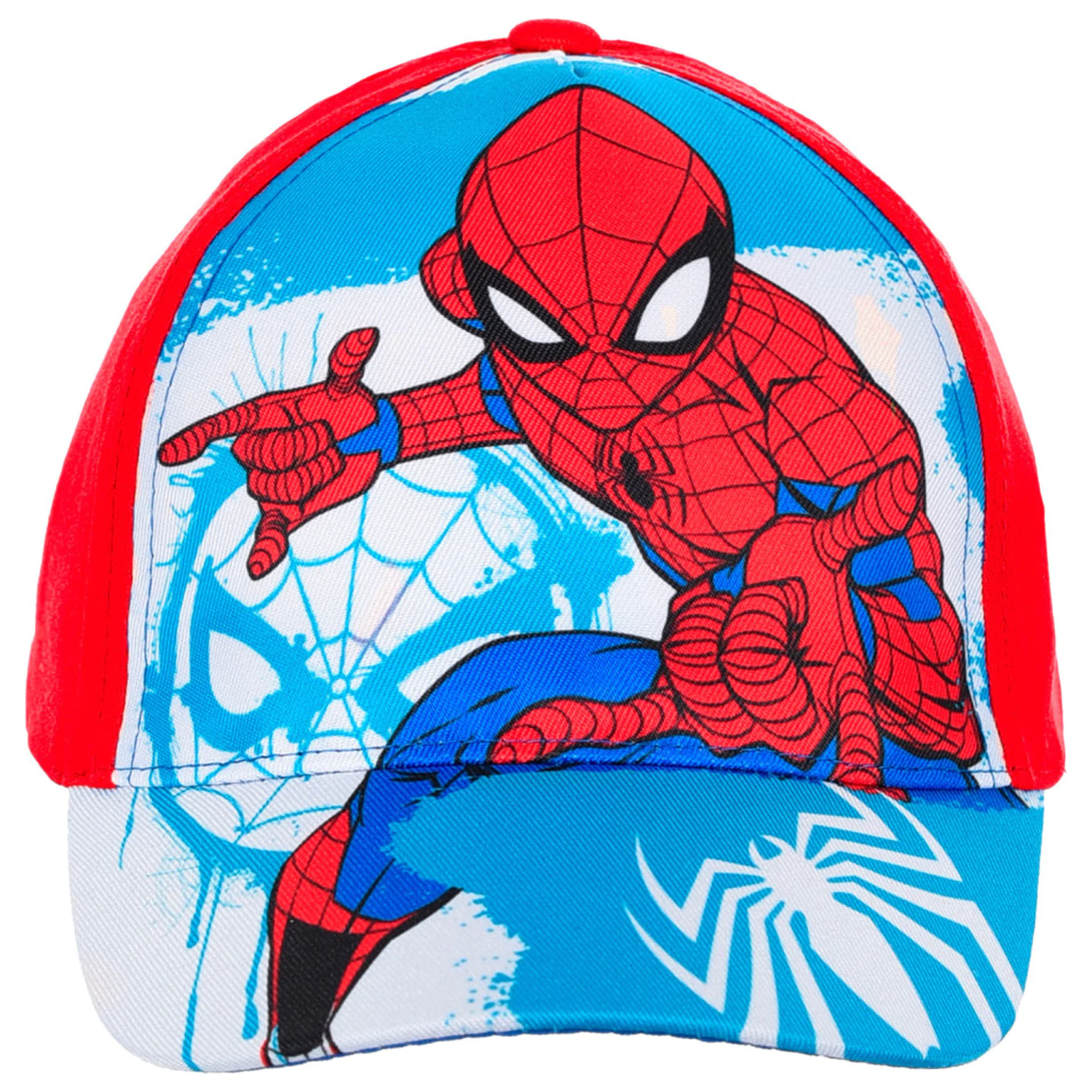 Spider-Man Painted Red detská bejzbalová čiapka 54 cm produktová fotografia