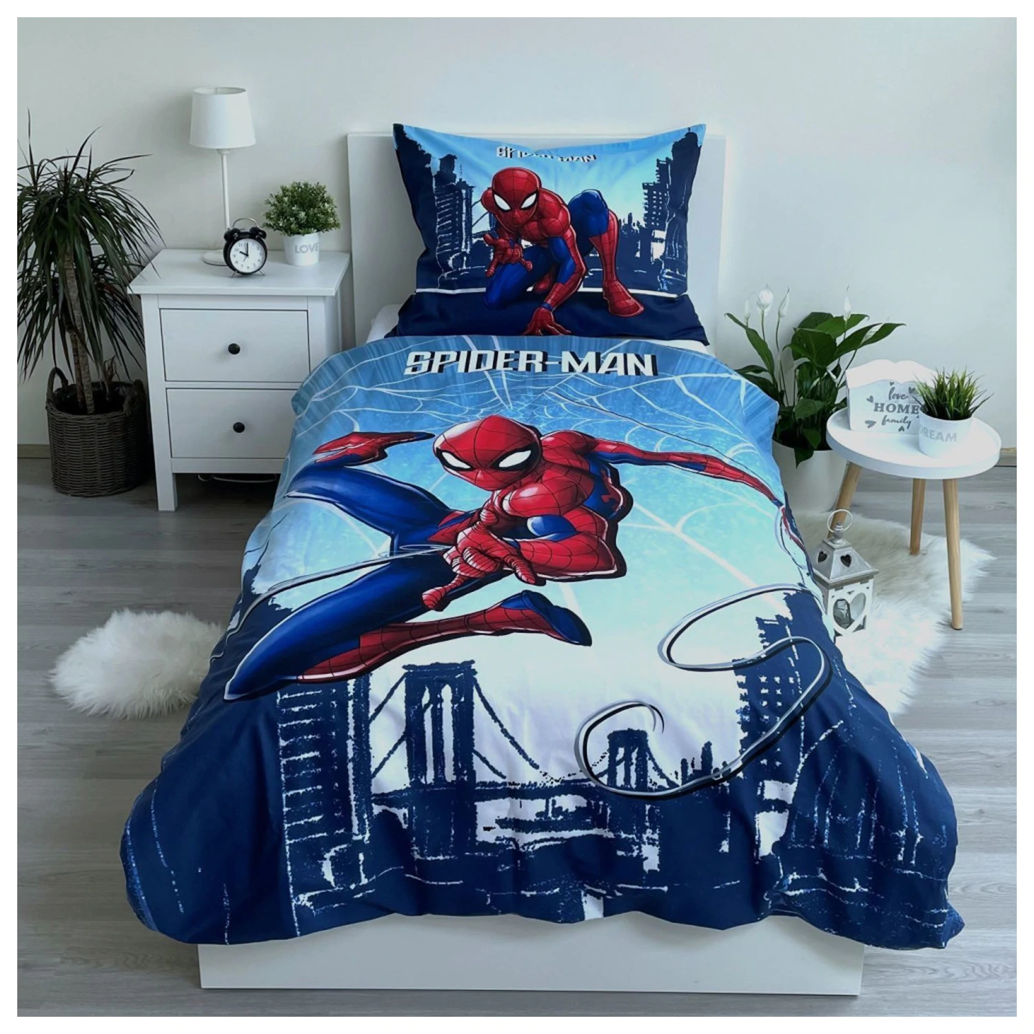 Spider-Man Skyline obliečka na perinu produktová fotografia