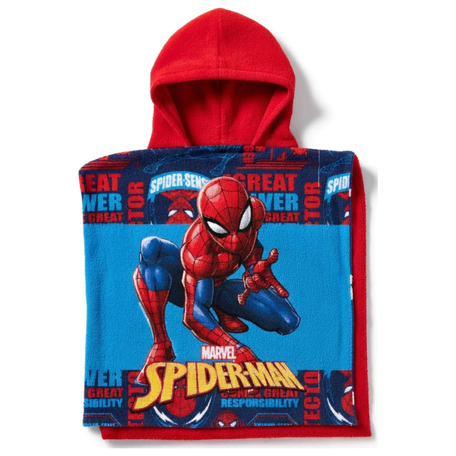Spider-Man Spider-Sense plážové pončo osuška 50x100 cm produktová fotografia