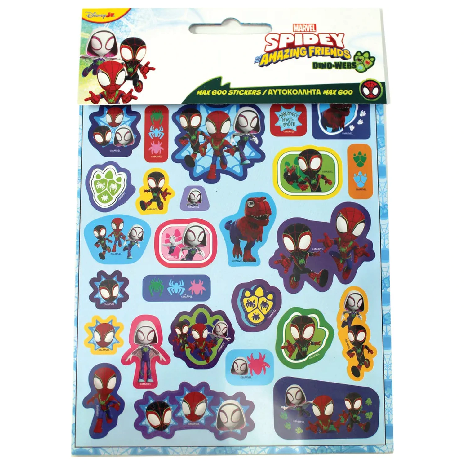 Spider-Man Spidey Dino-Webs 600-dielna súprava nálepiek produktová fotografia