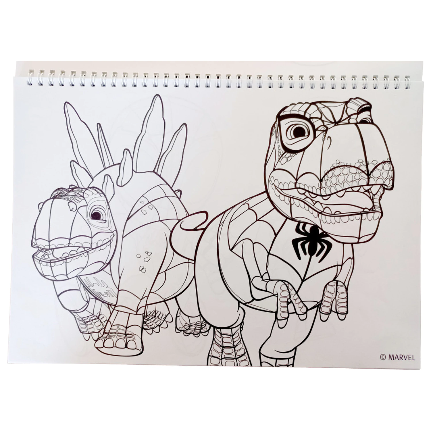 Spider-Man Spidey Dino-Webs A4 špirálový skicár 40 listov s nálepkami produktová fotografia