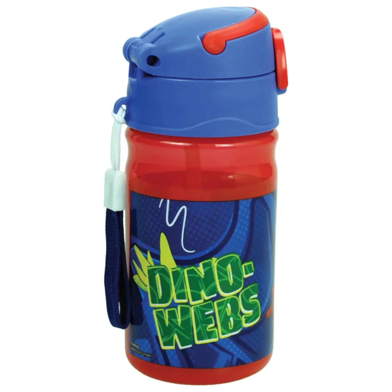 Spider-Man Spidey Dino Webs plastová fľaša so slamkou a vešiakom 350 ml produktová fotografia