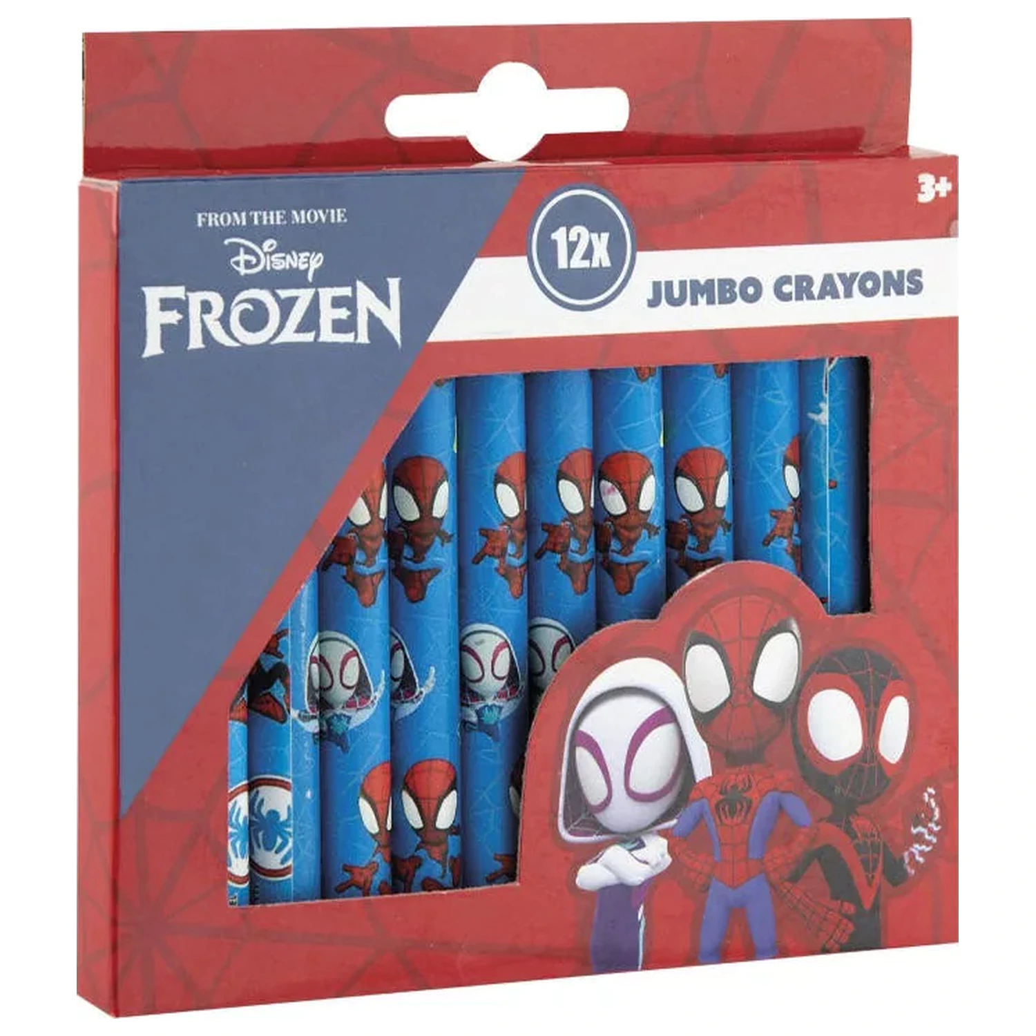 Spider-Man Spidey Friends voskovky, 12 kusov produktová fotografia