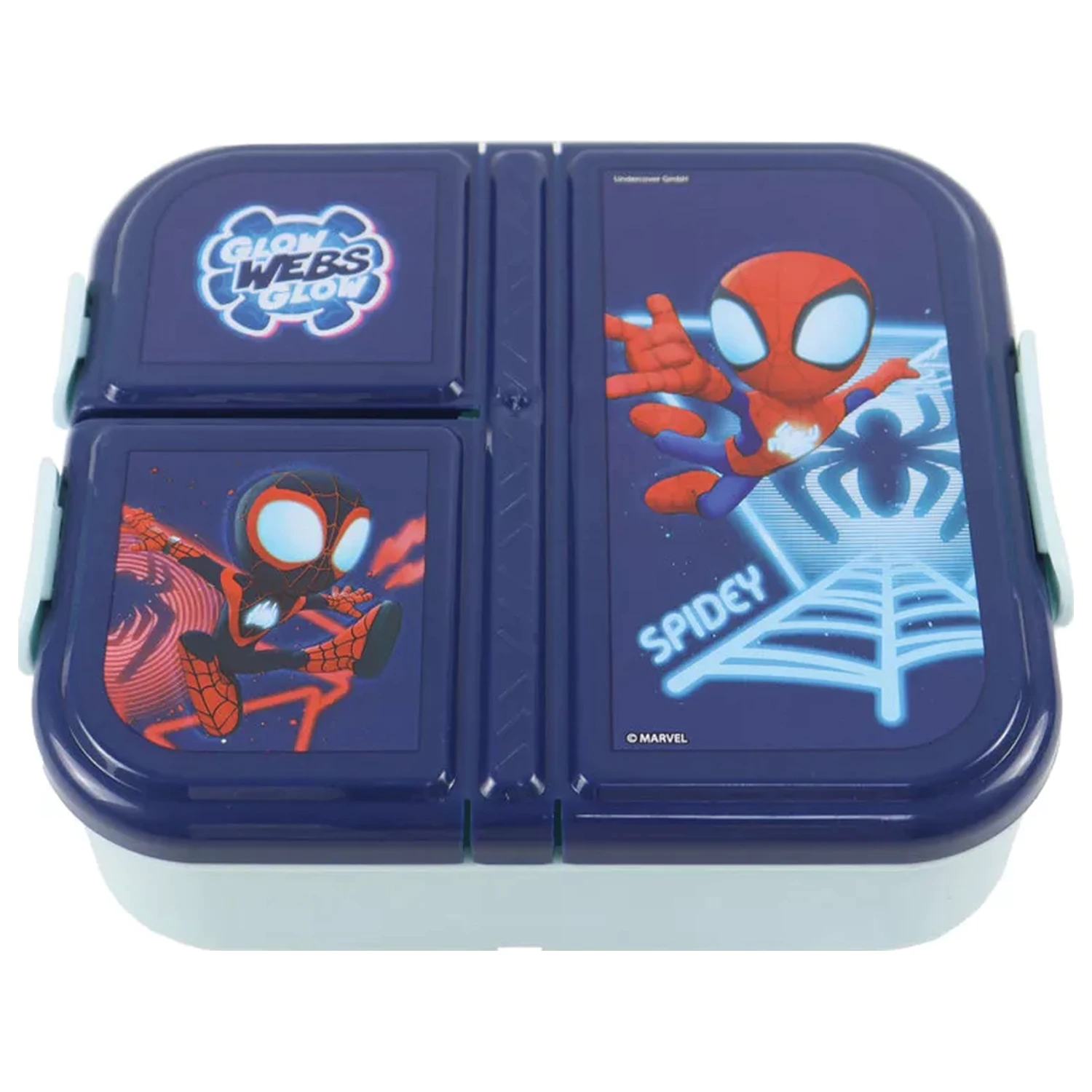 Spider-Man Spidey Glow Viackomorový obedár, box na sendviče produktová fotografia
