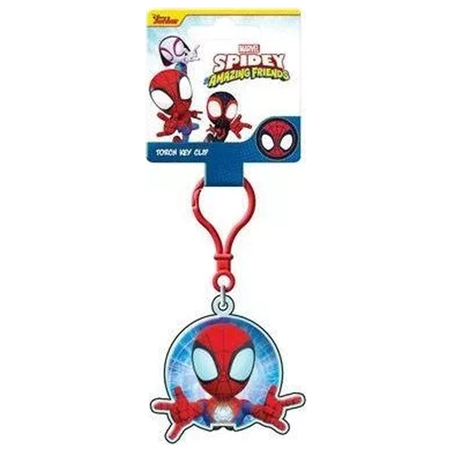 Spider-Man Spidey Glow svietiaca kľúčenka produktová fotografia