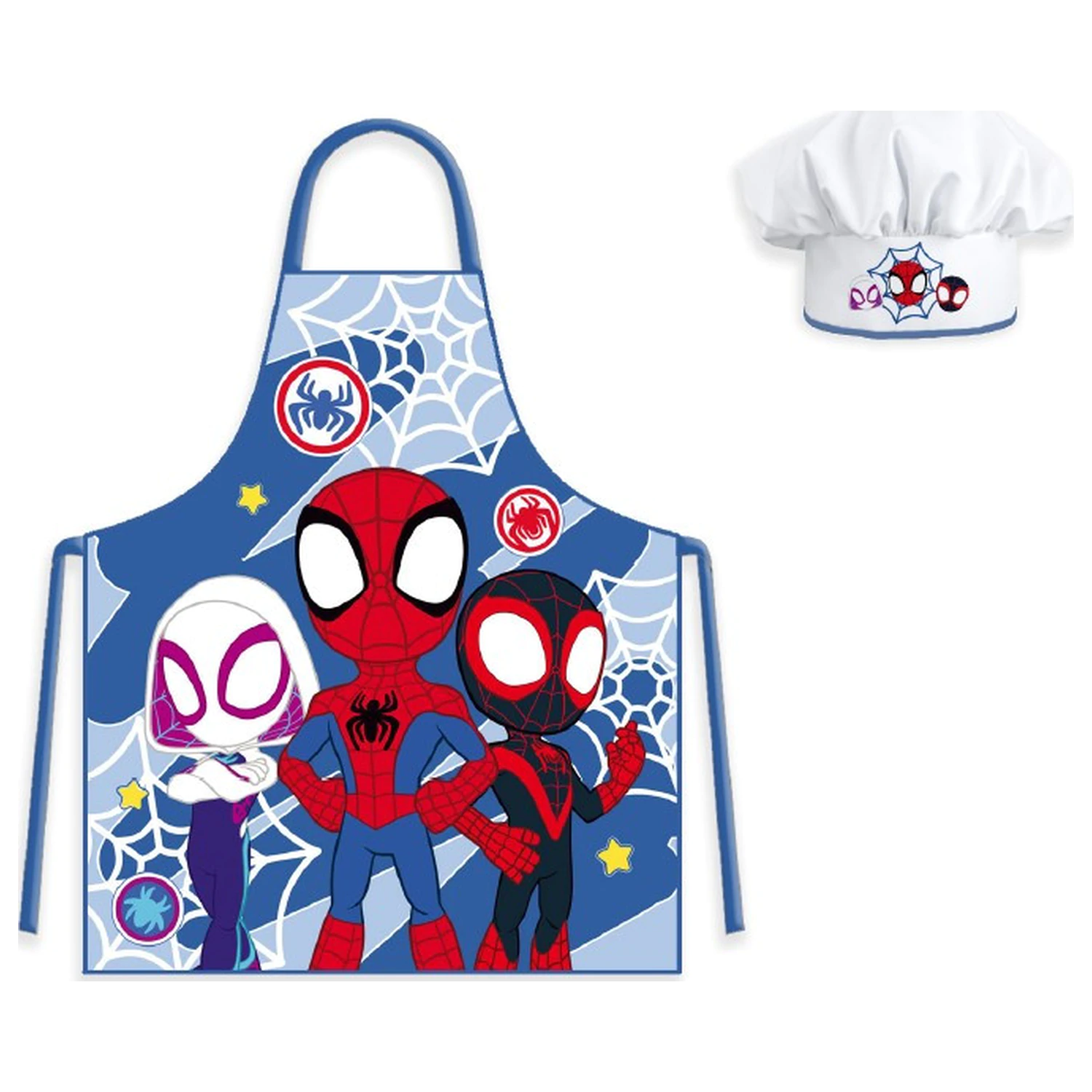 Spider-Man Spidey Detská zástera 2-dielna súprava produktová fotografia