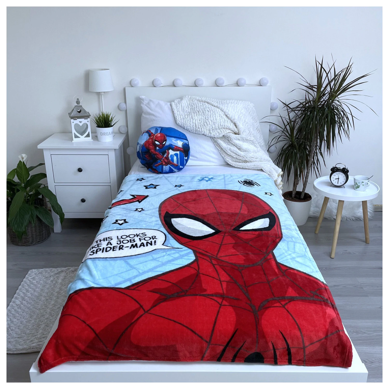 Spider-Man Star mikroflísová deka produktová fotografia
