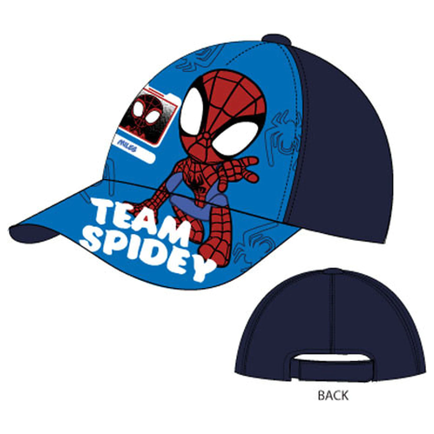 Spider-Man Team Spidey detská bejzbalová čiapka 54 cm produktová fotografia