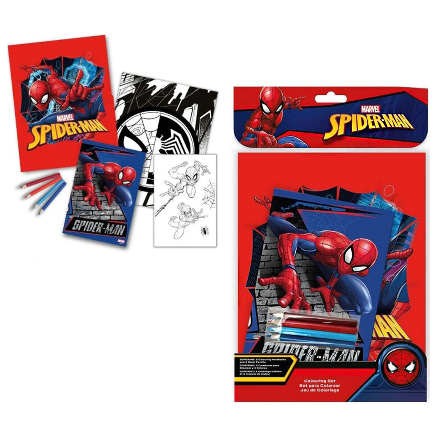 Spider-Man Súprava na vymaľovanie steny produktová fotografia