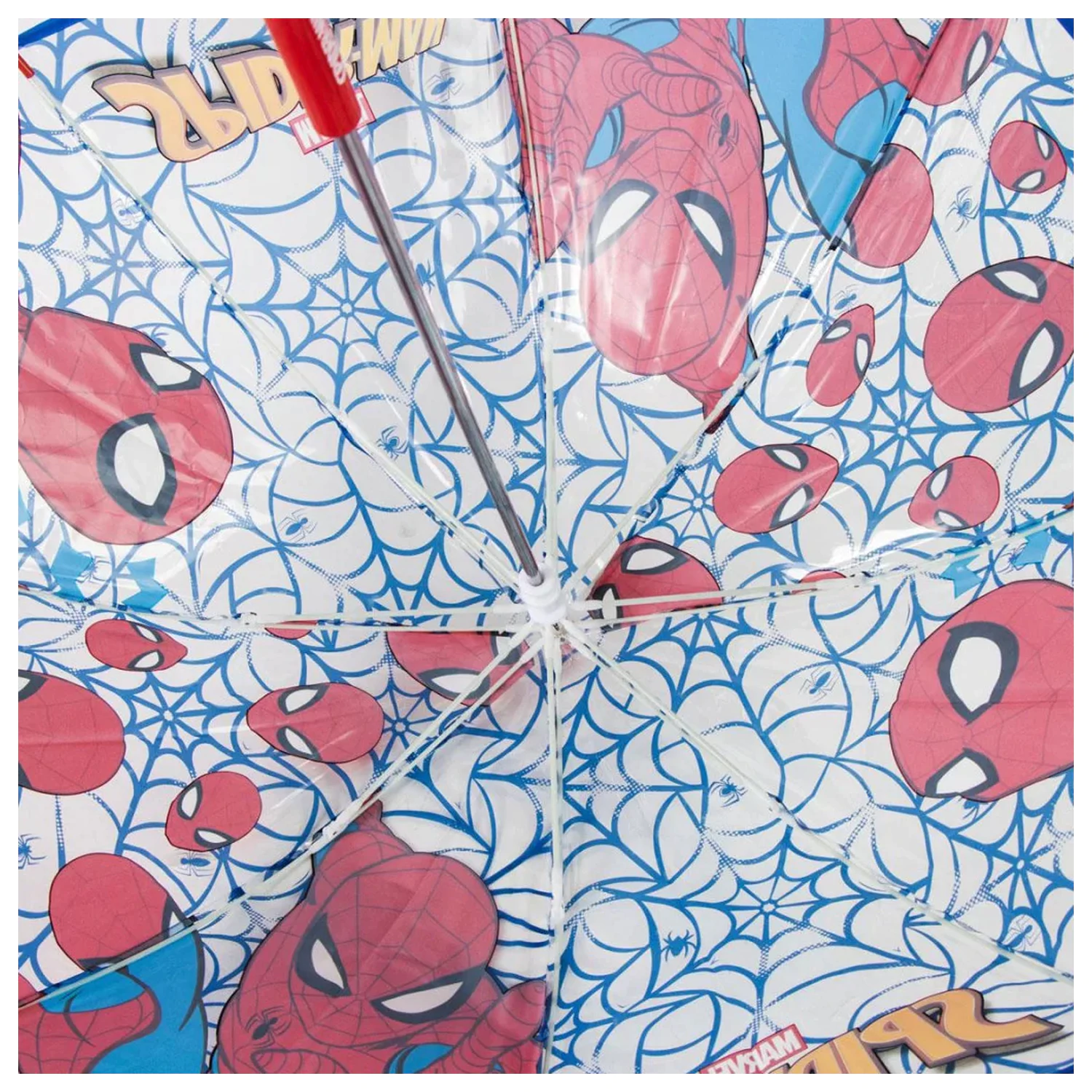 Spider-Man Web Detský Priehľadný Dáždnik produktová fotografia