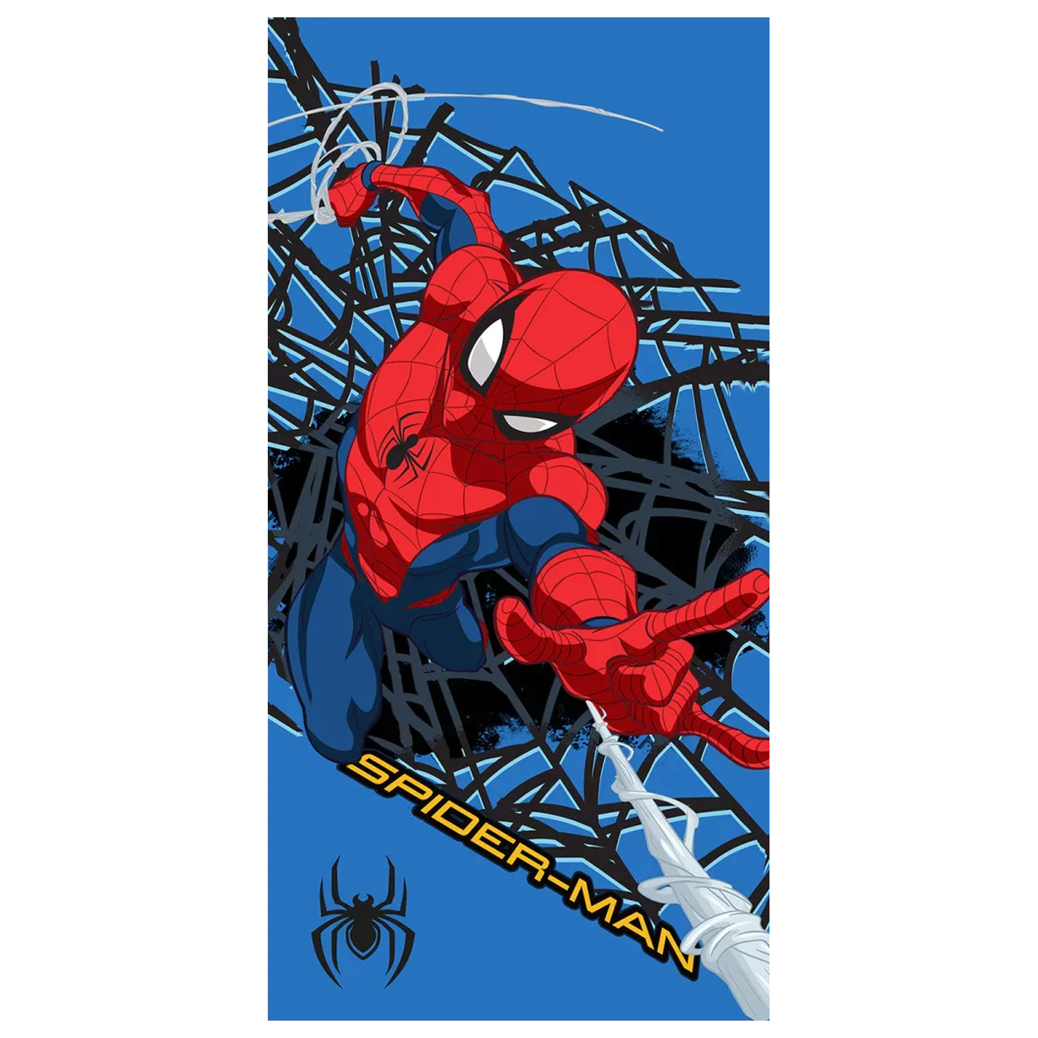 Spider-Man Web Hero osuška 70x140cm produktová fotografia