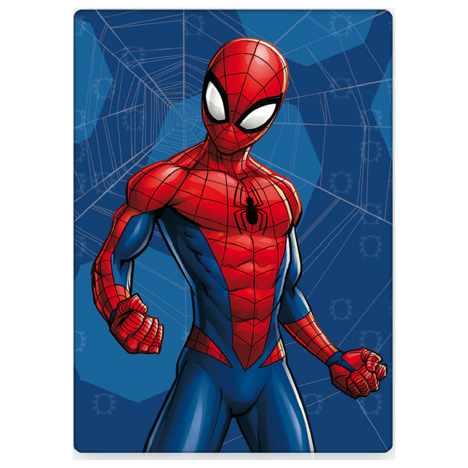 Spider-Man Web flísová deka produktová fotografia