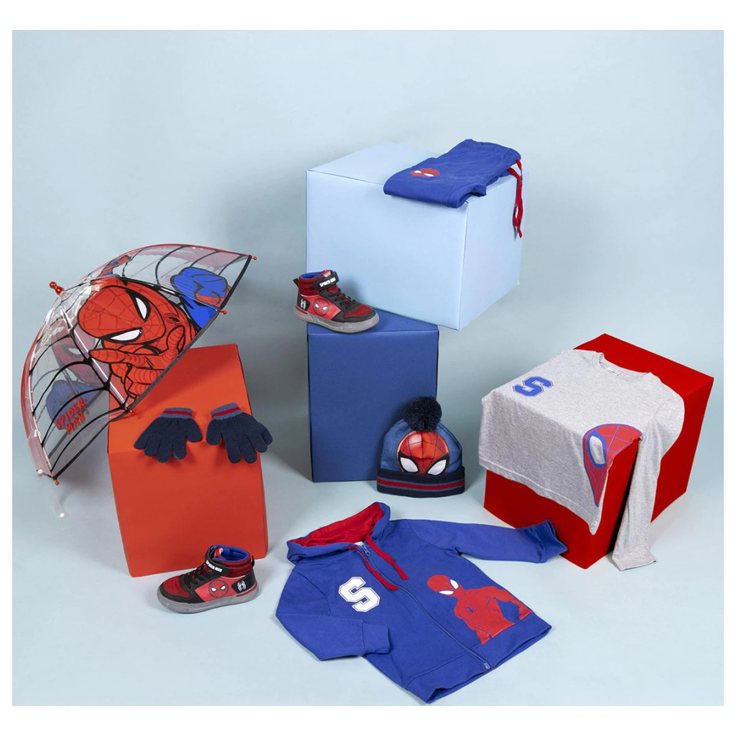 Spider-Man Web-Slinger Detský Priehľadný Dáždnik Ø71 cm produktová fotografia