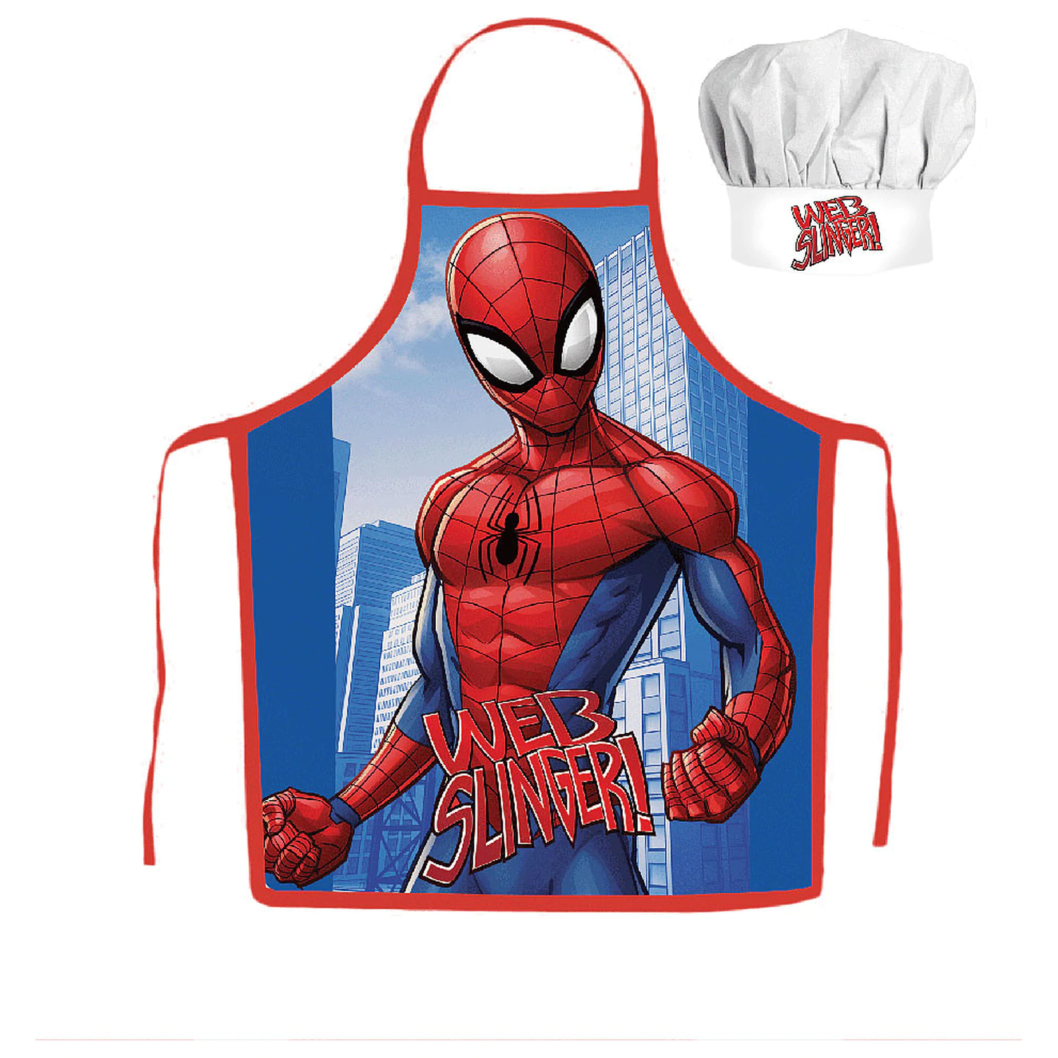 Spider-Man Web Slinger detská zástera 2-dielna súprava produktová fotografia