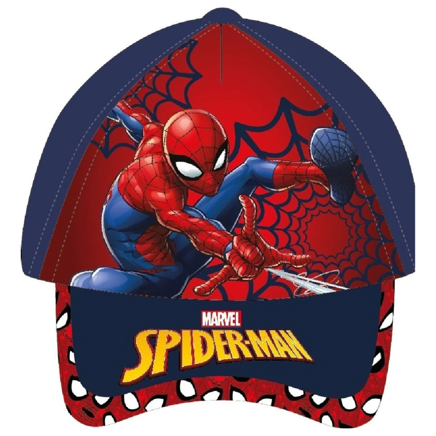 Spider-Man Webbed detská baseballová čiapka 54 cm produktová fotografia