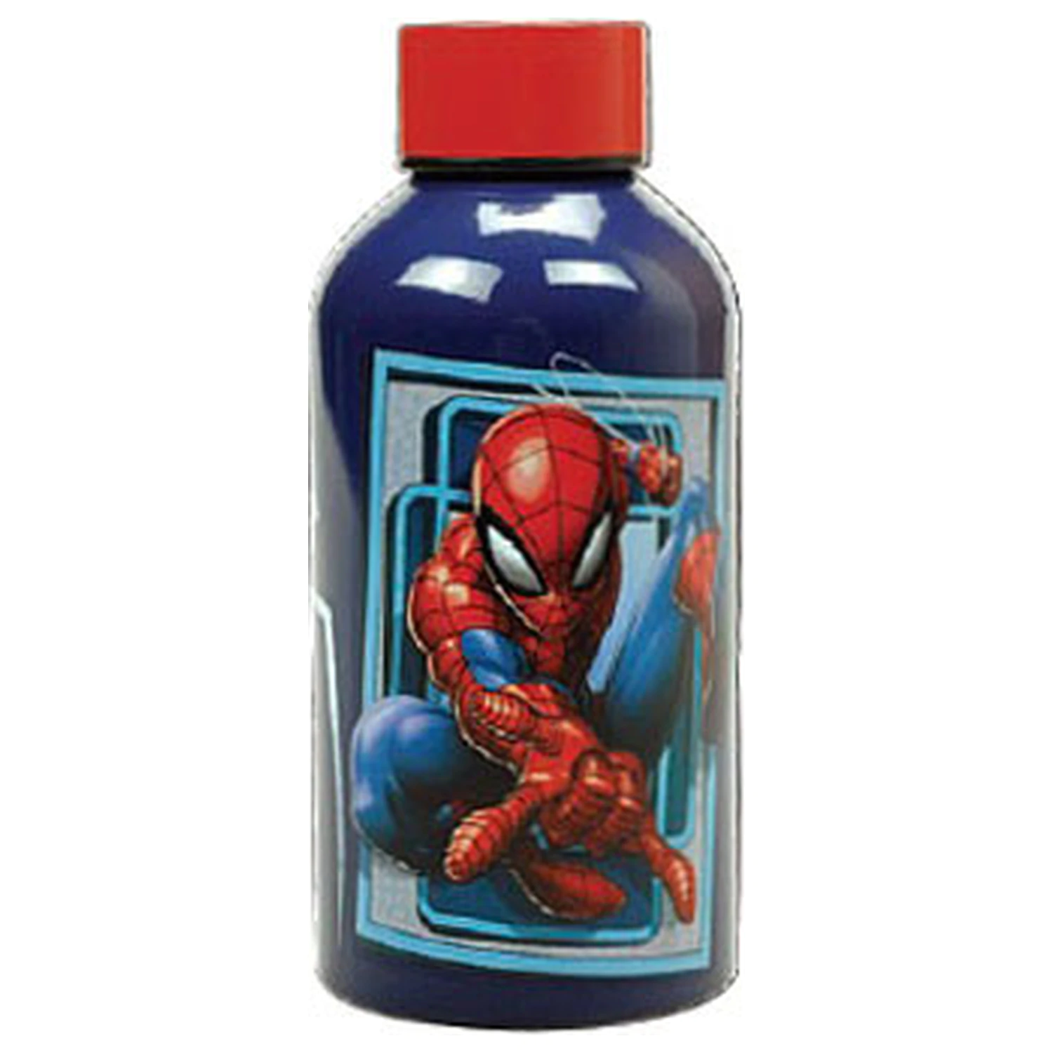 Spider-Man World hliníková fľaša na vodu so skrutkovacím uzáverom 500 ml produktová fotografia
