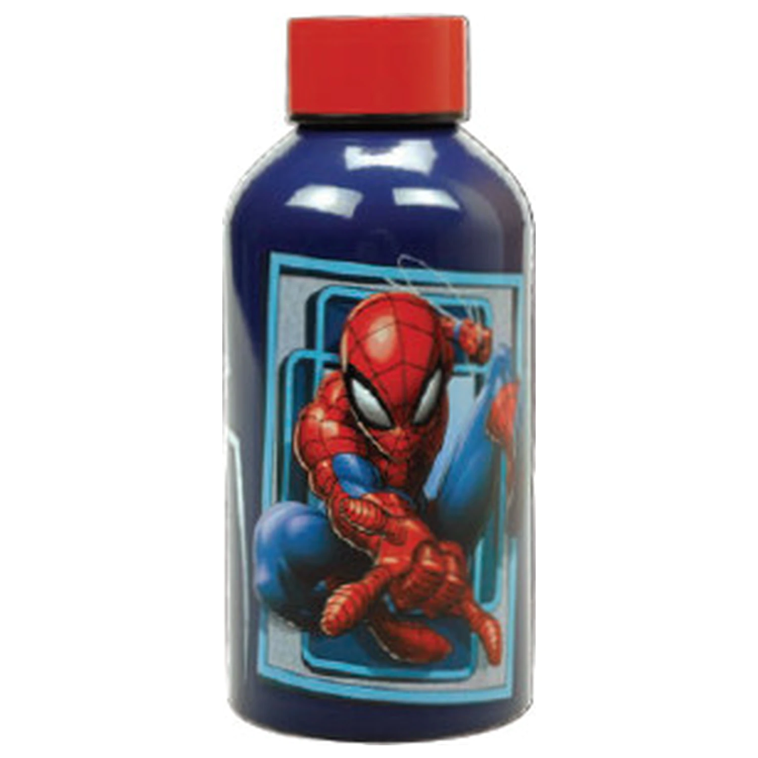 Spider-Man World hliníková fľaša na vodu so skrutkovacím uzáverom 500 ml produktová fotografia