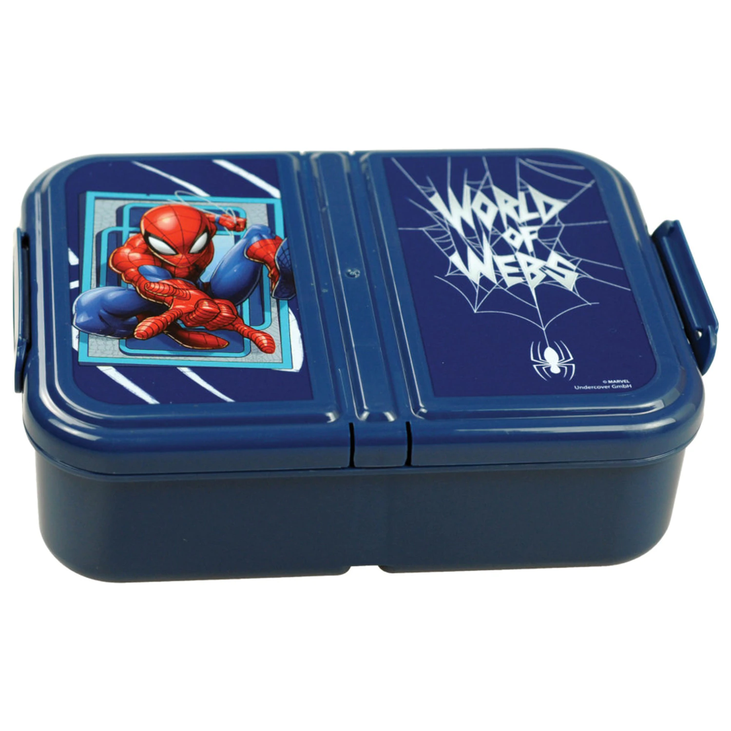 Spider-Man World of Web obedár + hliníková fľaša na vodu set produktová fotografia