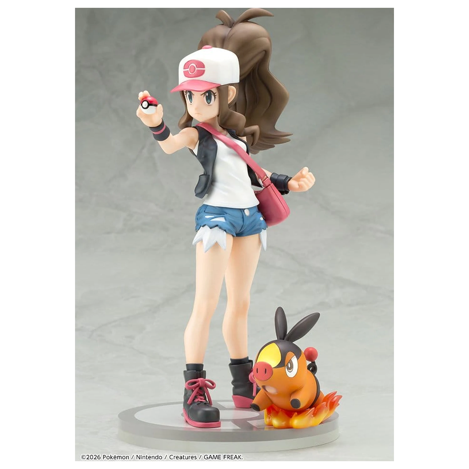 Pokémon PVC figúrka 1/8 Hilda s Tepig Artfx J 21 cm produktová fotografia