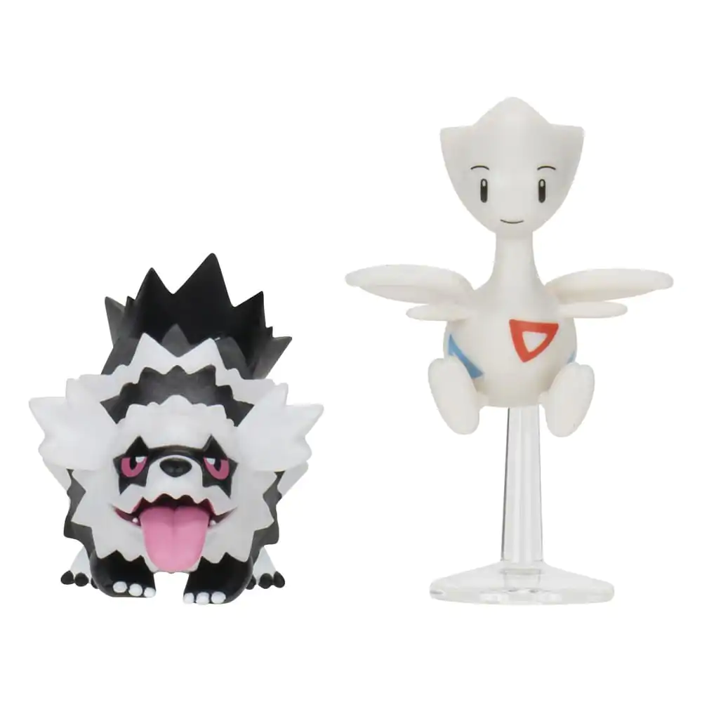 Pokémon Figure 2-Pack Galarian Zigzagoon & Togetic so stojanom 8 cm produktová fotografia