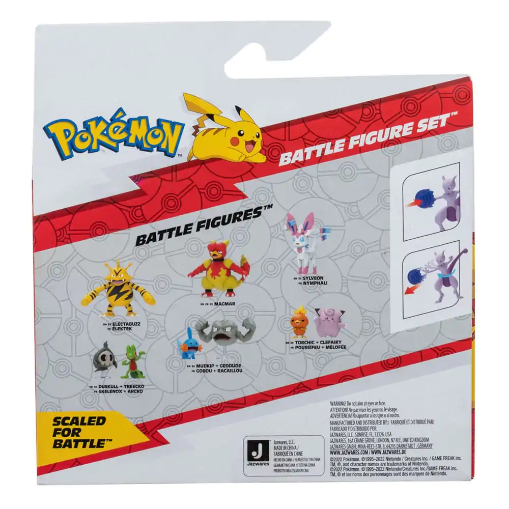 Pokémon Figúrky 2-Pack Mewtwo 10 cm & Mew 5 cm produktová fotografia