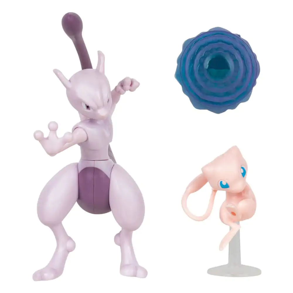 Pokémon Figúrky 2-Pack Mewtwo 10 cm & Mew 5 cm produktová fotografia