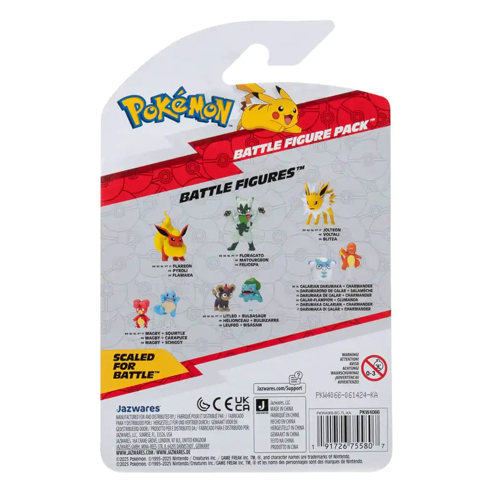 Pokémon Figúrka 2-Pack Snivy & Pikachu 8 cm produktová fotografia