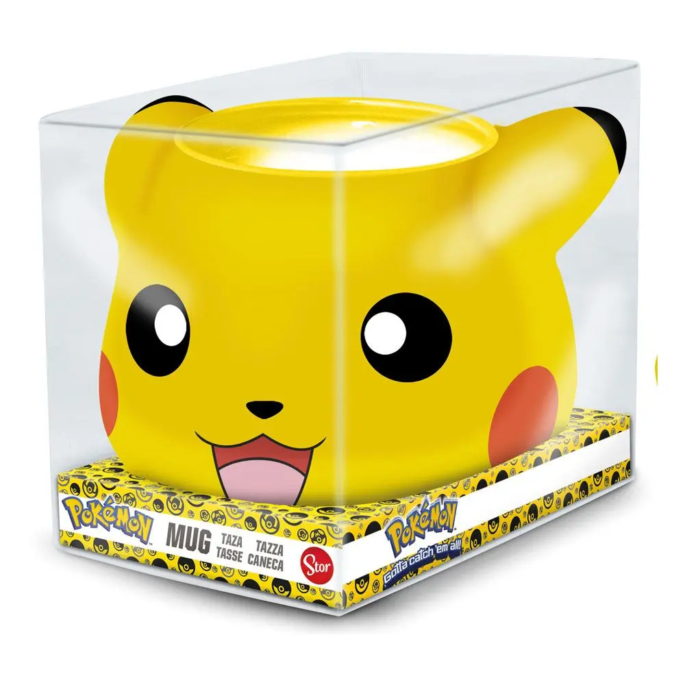 Pokemon 3D Hrnček Pikachu 500 ml produktová fotografia