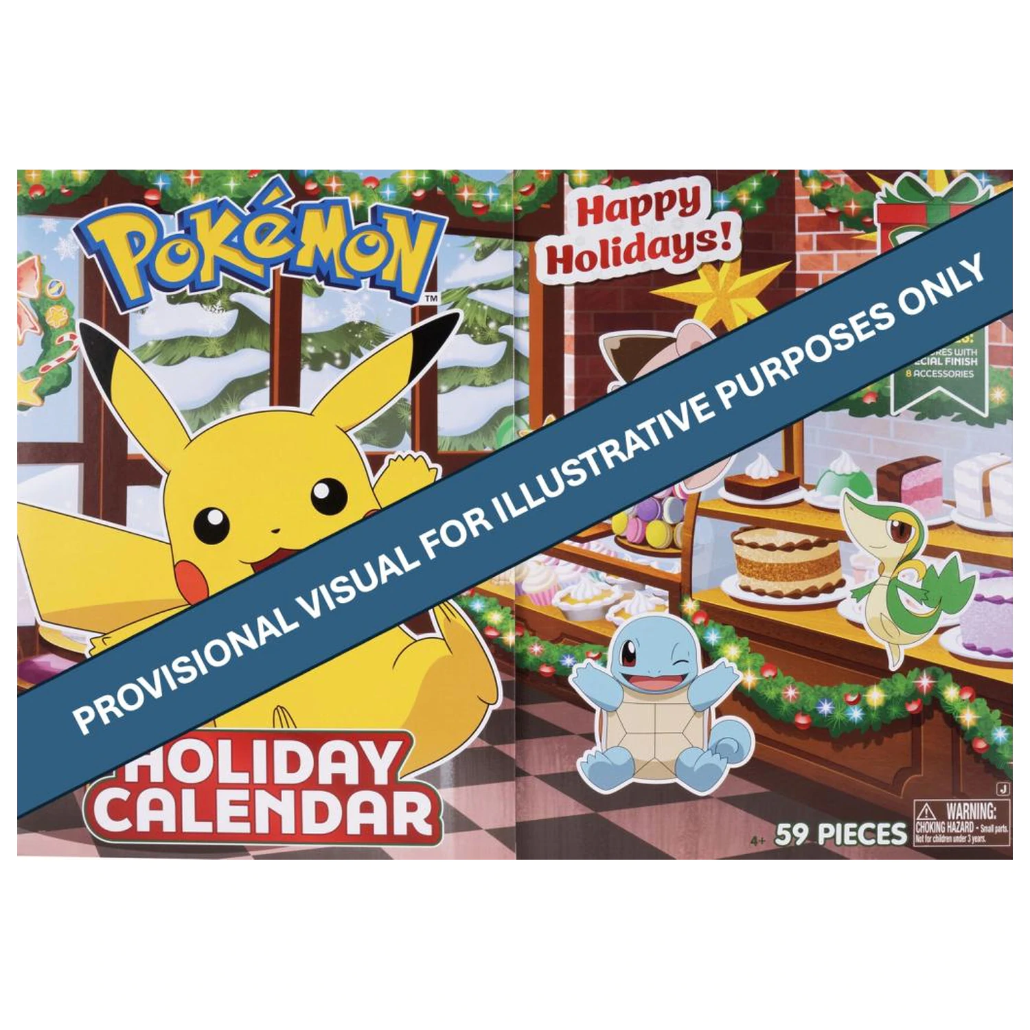Pokémon Adventný kalendár 2026 produktová fotografia