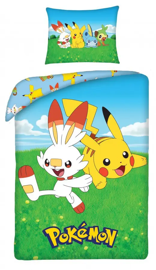Pokémon obliečka na perinu 140x200cm, 70x90 cm produktová fotografia
