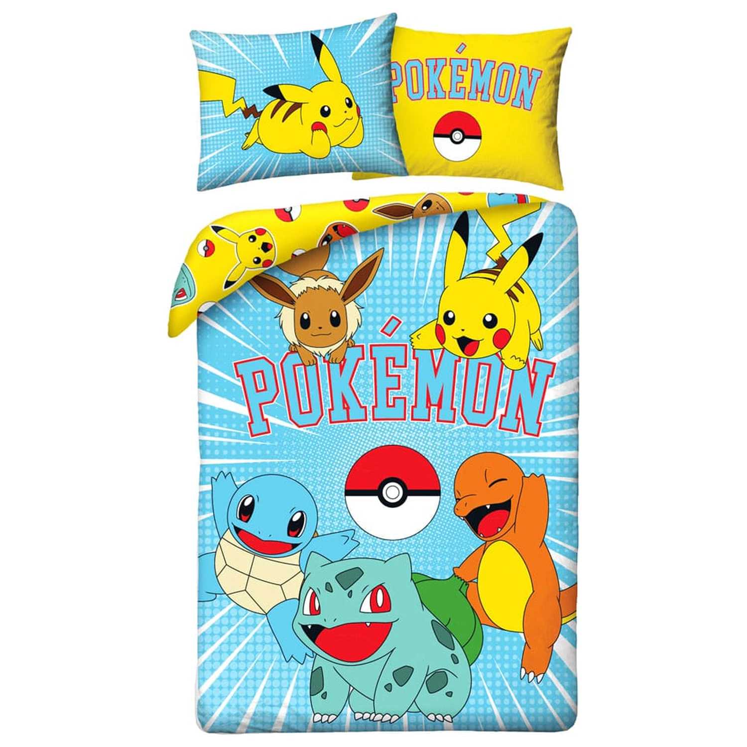 Pokémon Súprava obliečok Ver. 14 140 x 200 cm / 70 x 90 cm produktová fotografia