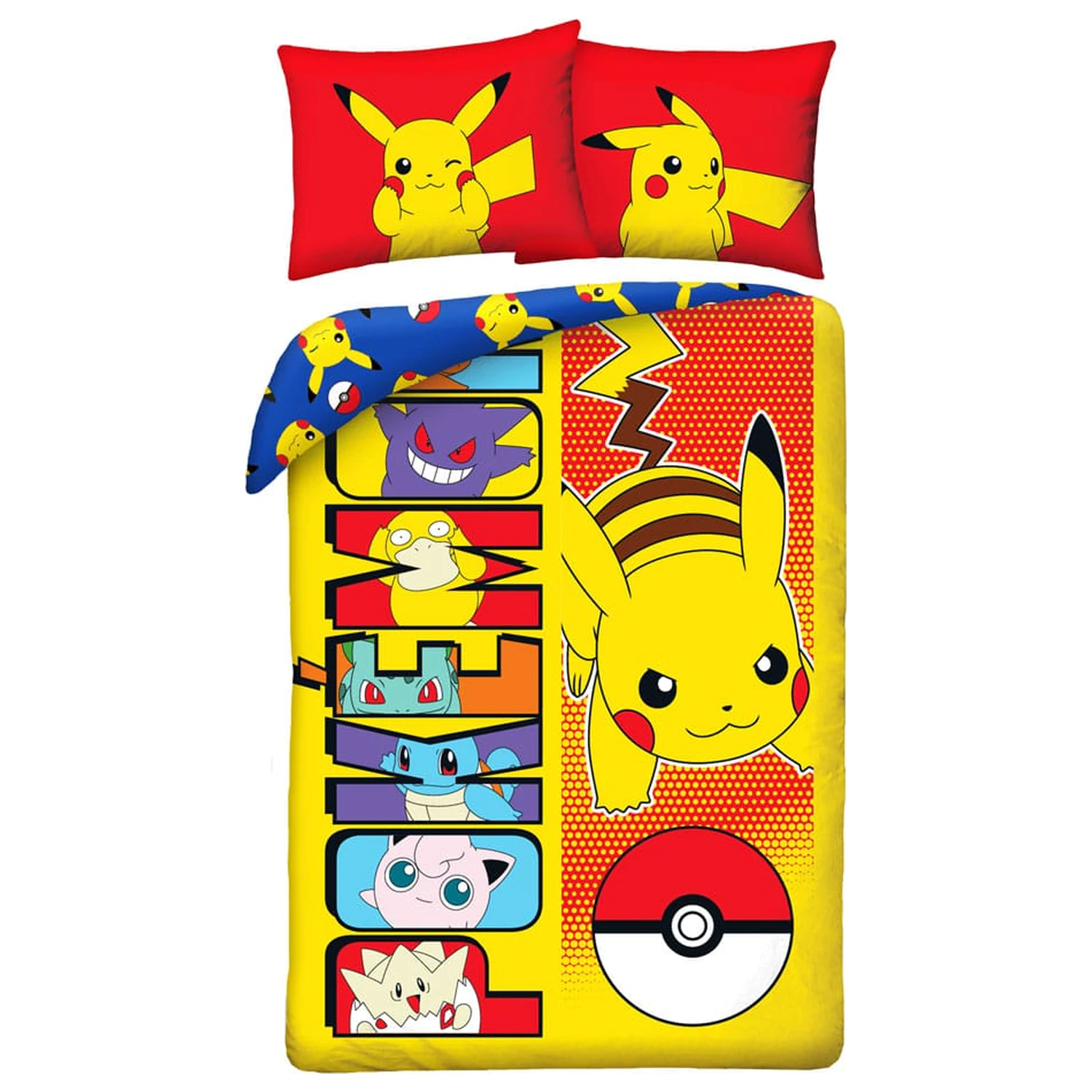Pokémon súprava prikrývok Ver. 15 140 x 200 cm / 70 x 90 cm produktová fotografia