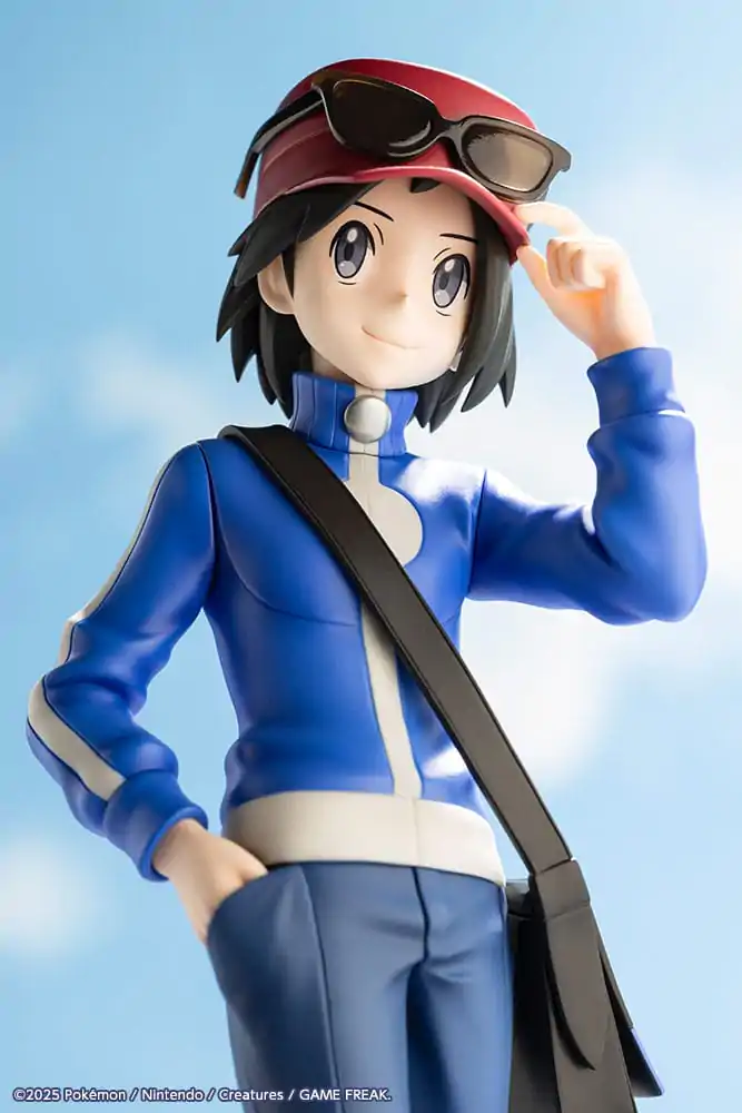 Pokémon ARTFXJ Socha 1/8 Calem & Froakie 20 cm produktová fotografia