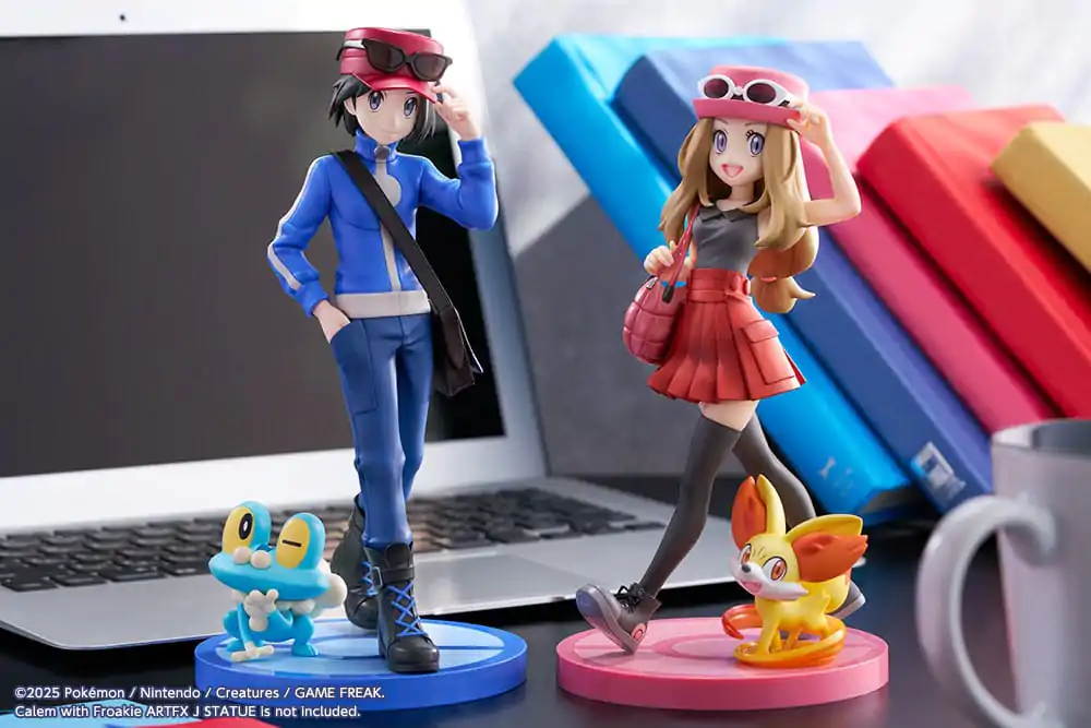 Pokémon ARTFXJ Socha 1/8 Serena & Fennekin 21 cm produktová fotografia