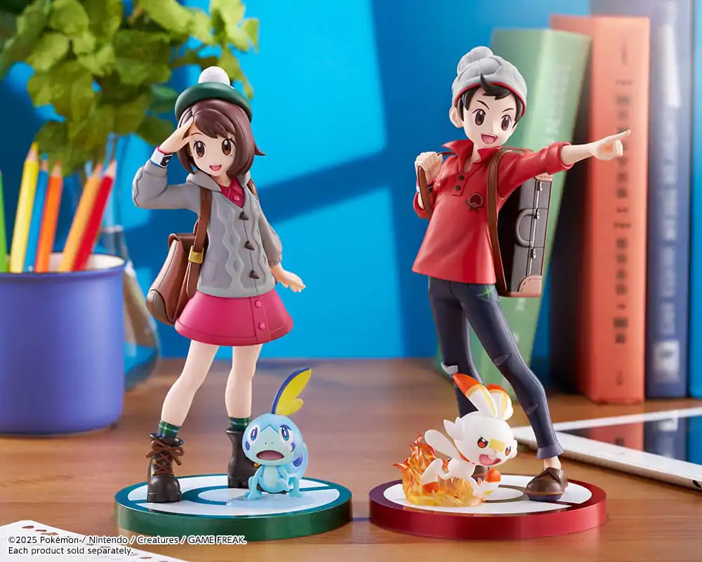 Pokémon ARTFXJ Socha 1/8 Gloria & Sobble 21 cm produktová fotografia