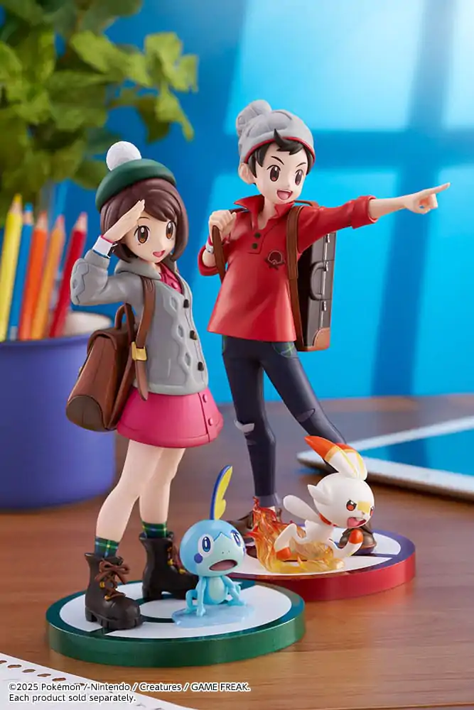 Pokémon ARTFXJ Socha 1/8 Gloria & Sobble 21 cm produktová fotografia