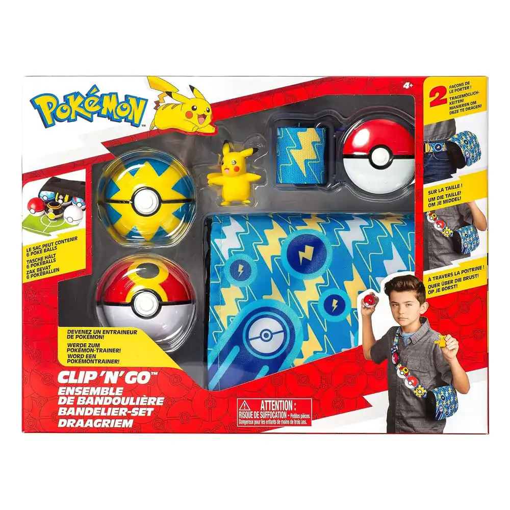 Pokémon Súprava Bandolier Quick Ball, Repeat Ball & Pikachu produktová fotografia