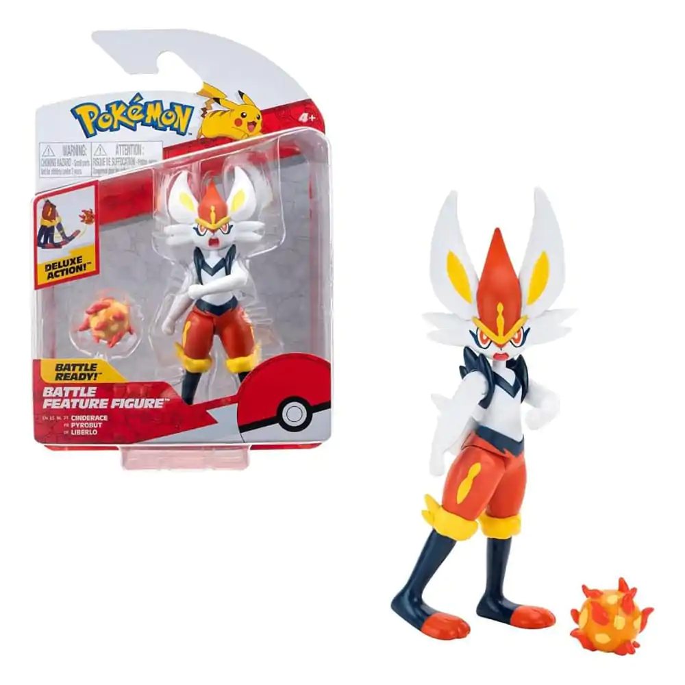 Pokémon Battle Feature Figure Cinderace 10 cm termékfotó