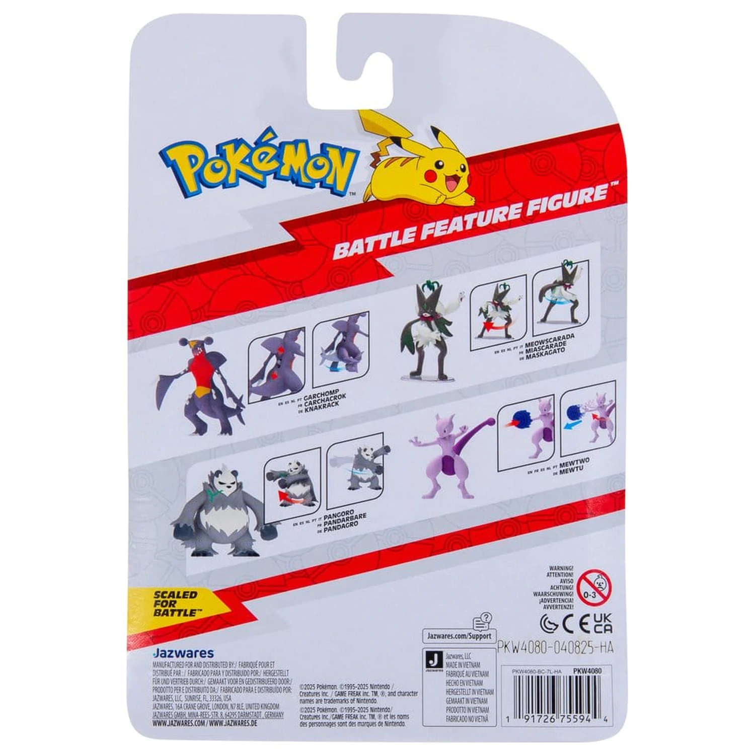Pokémon Battle Feature figúrka Meowscarada produktová fotografia