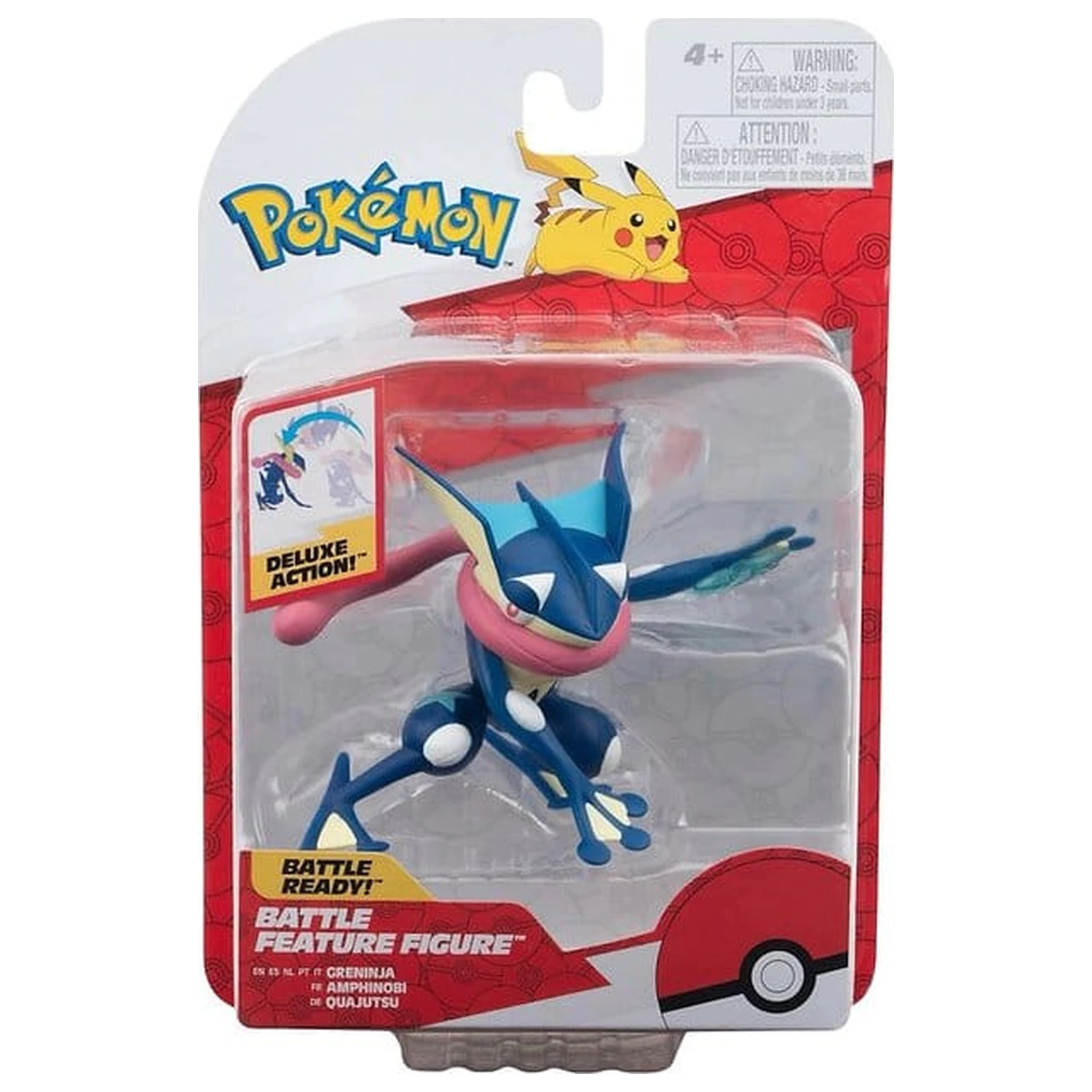 Pokémon Battle Feature Figure akčná figúrka Greninja produktová fotografia