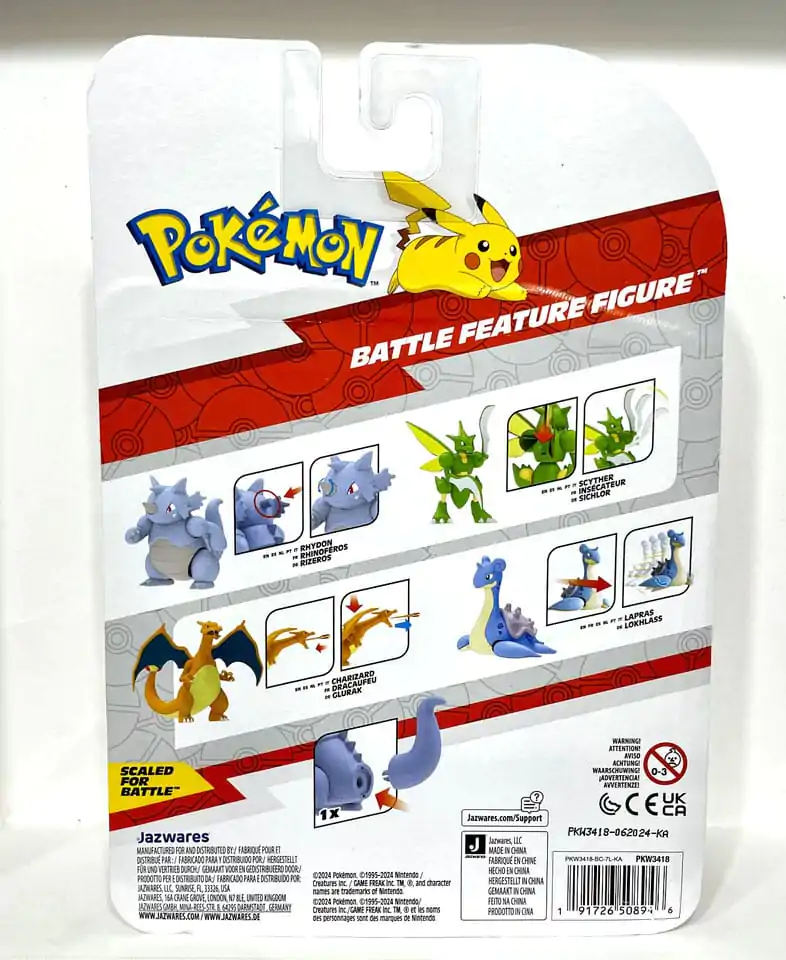 Pokémon Battle Feature figúrka Rhydon 20 cm produktová fotografia