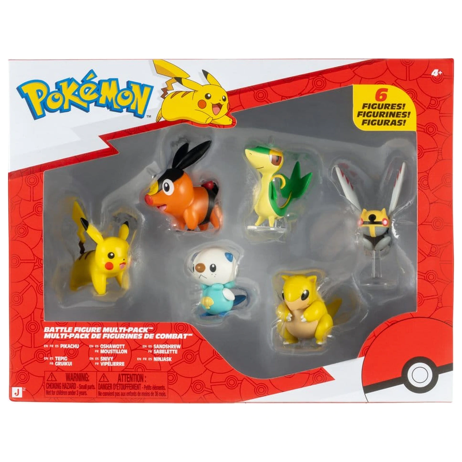 Pokémon Battle Figure balenie 6 ks produktová fotografia