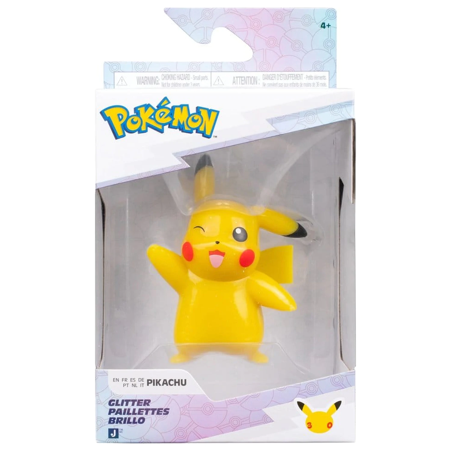 Pokémon Battle Figure akčná figúrka Pikachu (30th Anniversary Glitter) 8 cm produktová fotografia
