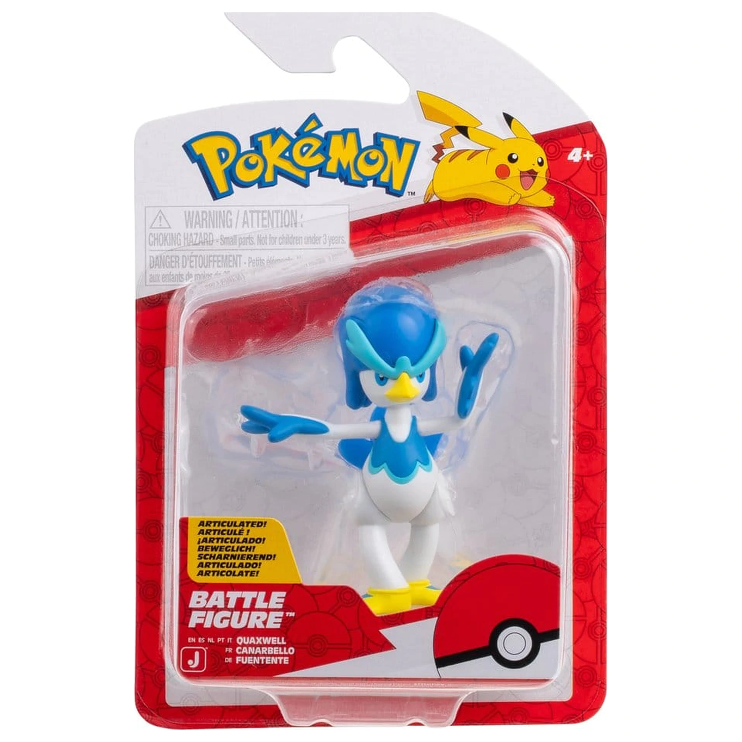 Pokémon Battle Figure Akčná figúrka Wave 21 Quaxwell produktová fotografia