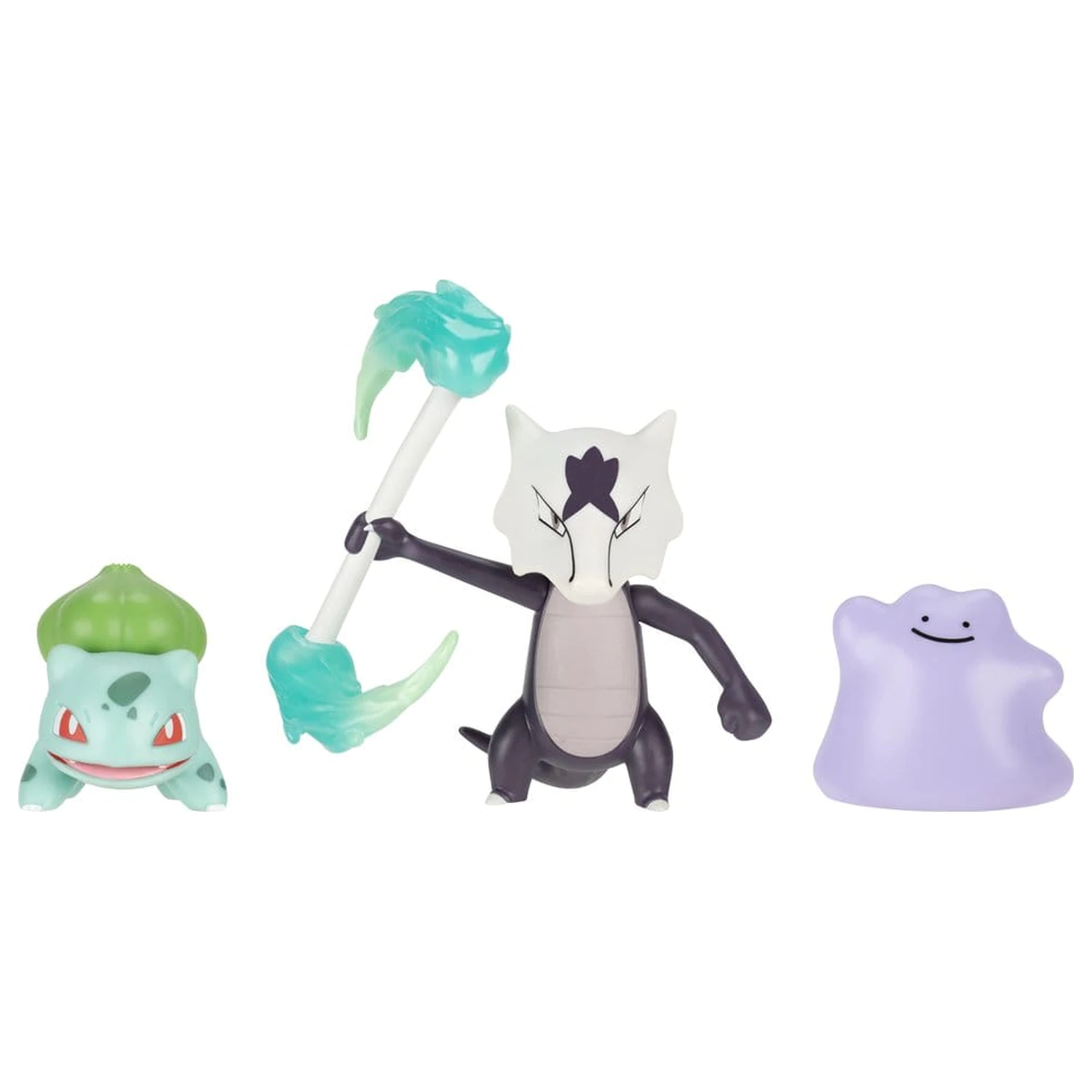 Pokémon Battle Figure Set akčné figúrky Bulbasaur, Ditto & Alolan Marowak (balenie 3 kusov) produktová fotografia