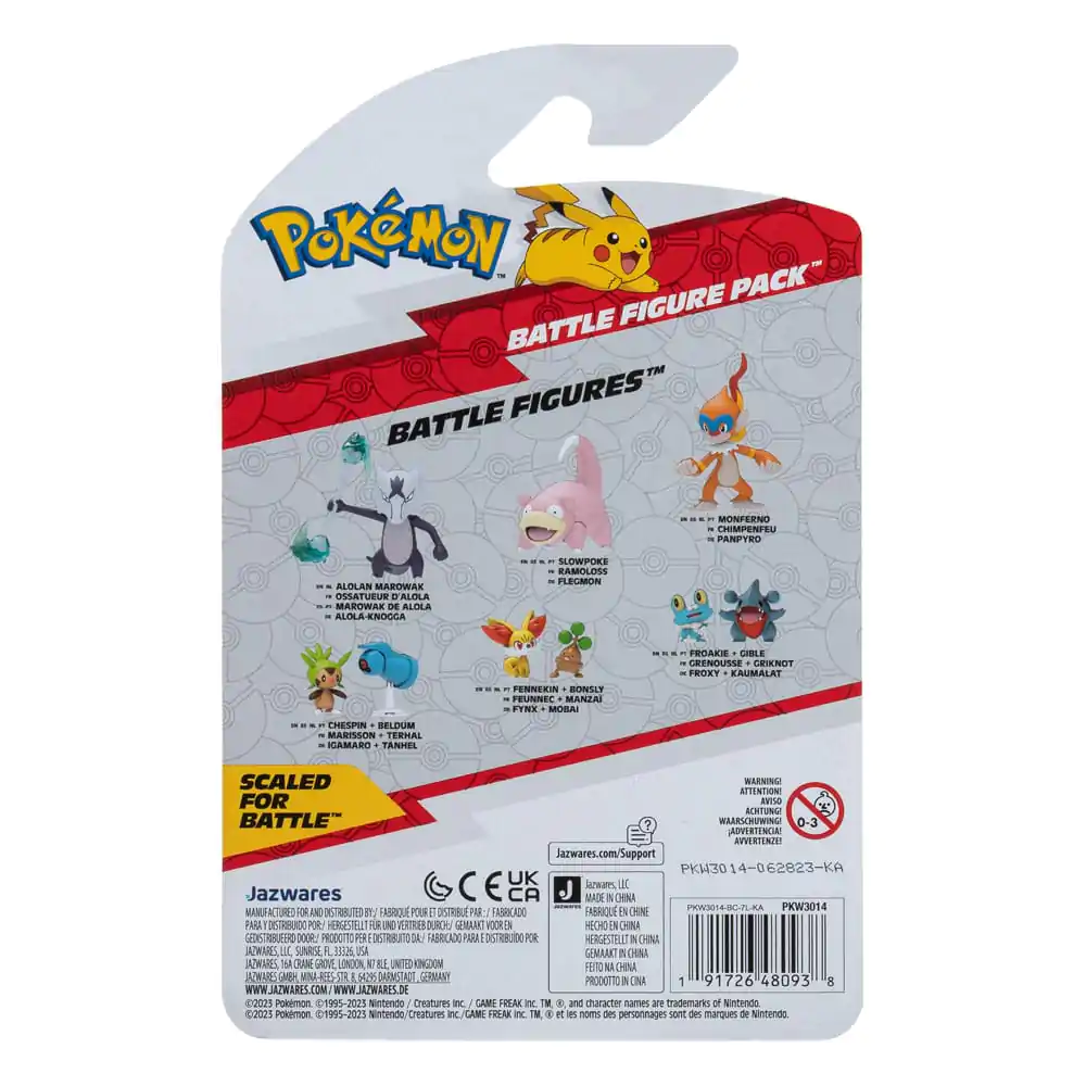 Pokémon Battle Figure First Partner Set 2-pack Chespin, Beldum figúrky 5 cm termékfotó