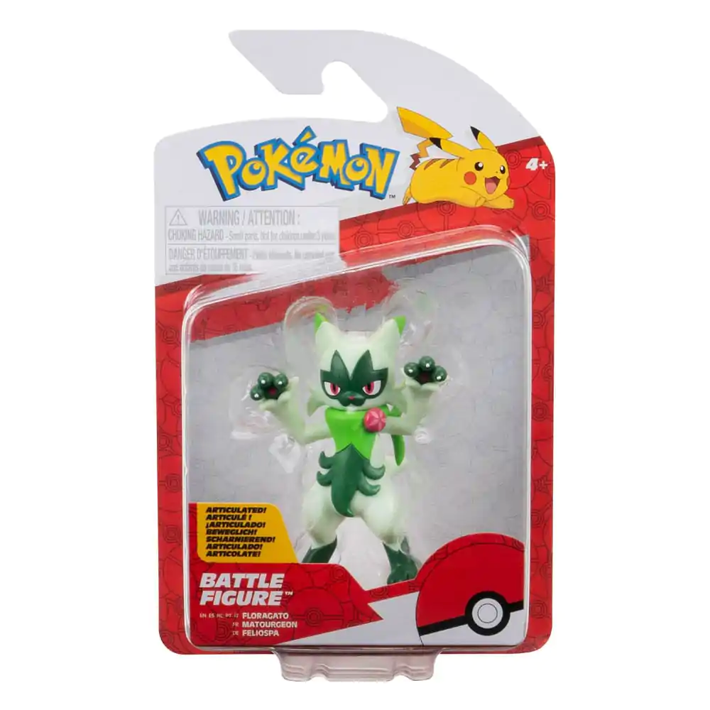 Pokémon Battle Figurka Floragato 5 cm termékfotó