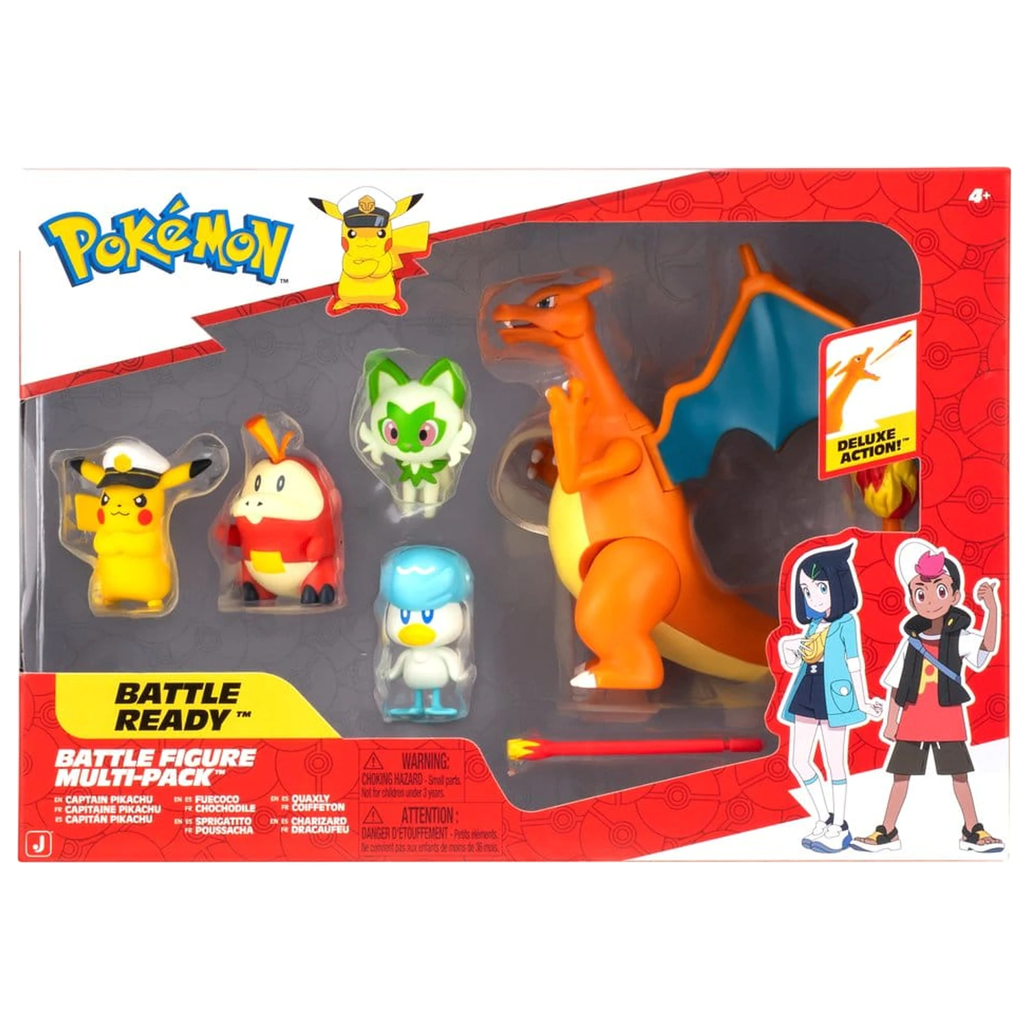 Pokémon Battle Figure akčné figúrky, balenie 6 ks, multi-balenie produktová fotografia
